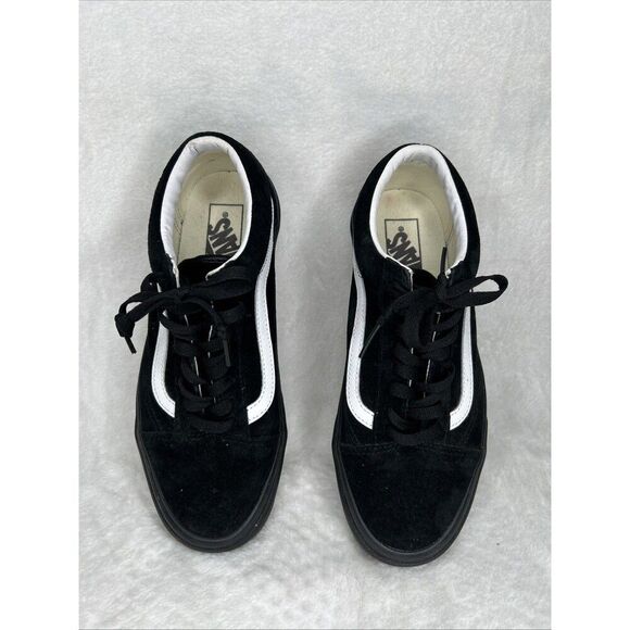 Vans Old Skool Leather Suede Sneaker - Picture 1 of 8